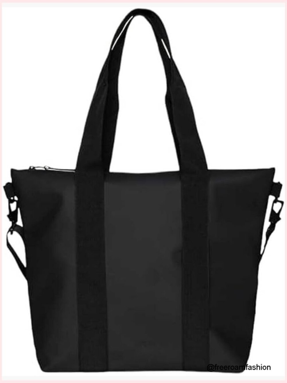 Waterproof Mini Tote Bag with Crossbody Strap for Travel and Everyday Use